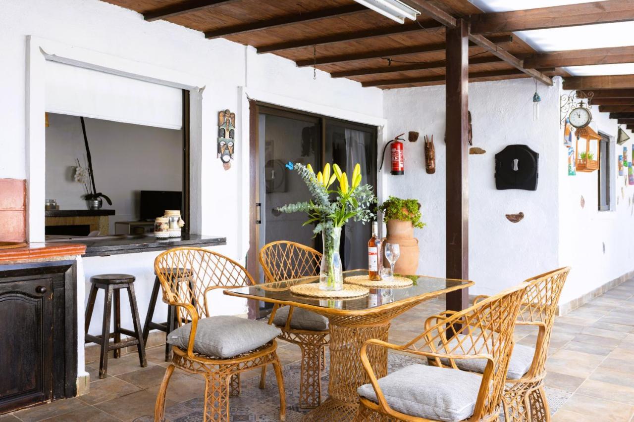 Casa Cateyma With Pool Villa อิคอดเดลอสวินอส ภายนอก รูปภาพ