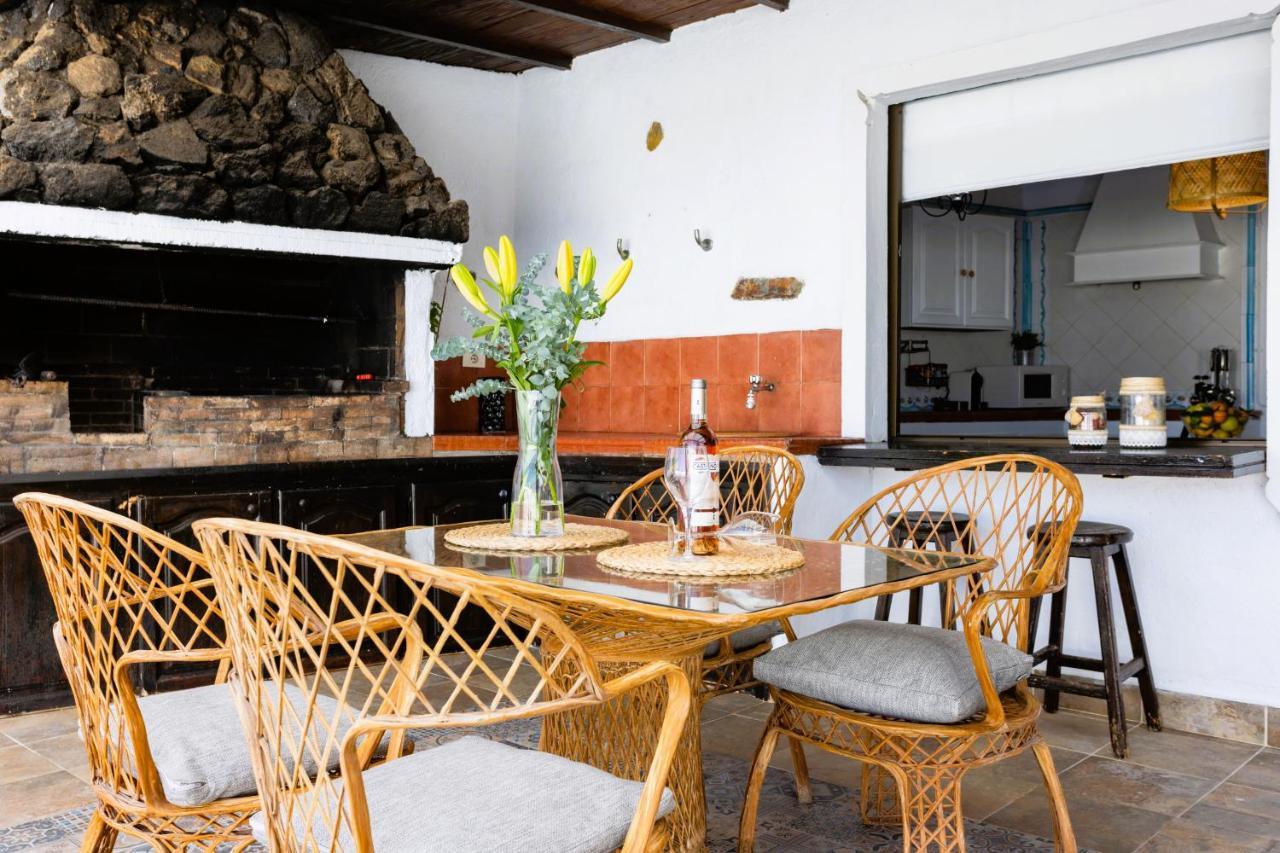 Casa Cateyma With Pool Villa อิคอดเดลอสวินอส ภายนอก รูปภาพ