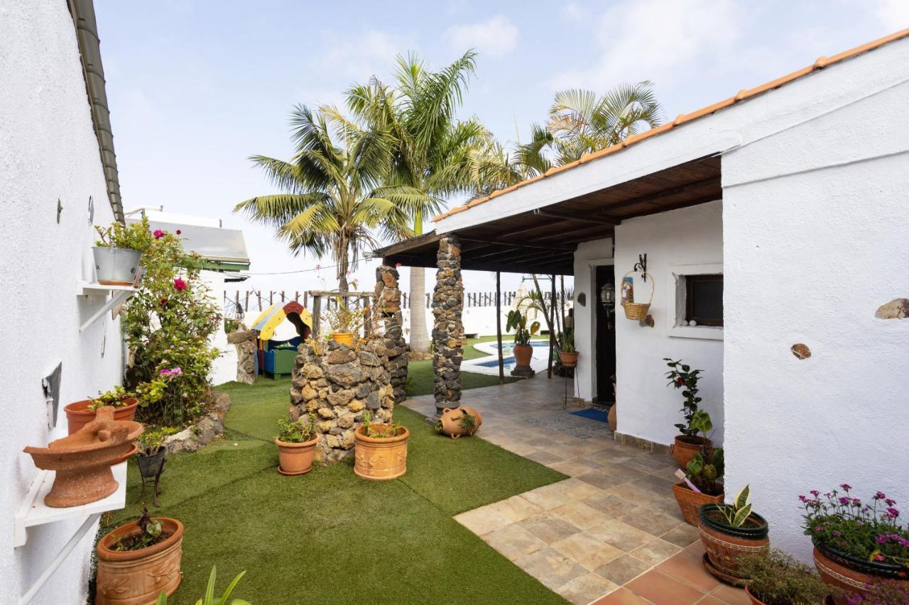 Casa Cateyma With Pool Villa อิคอดเดลอสวินอส ภายนอก รูปภาพ